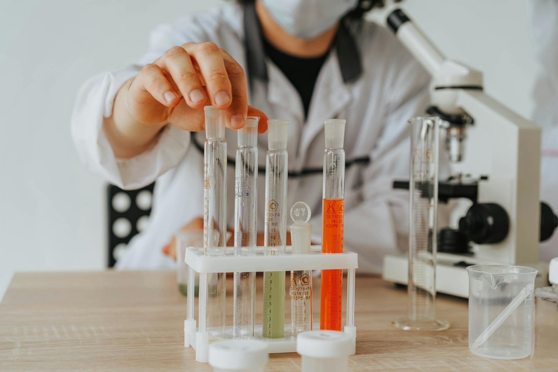 Scientists conducting pharmaceutical research in modern laboratory setting