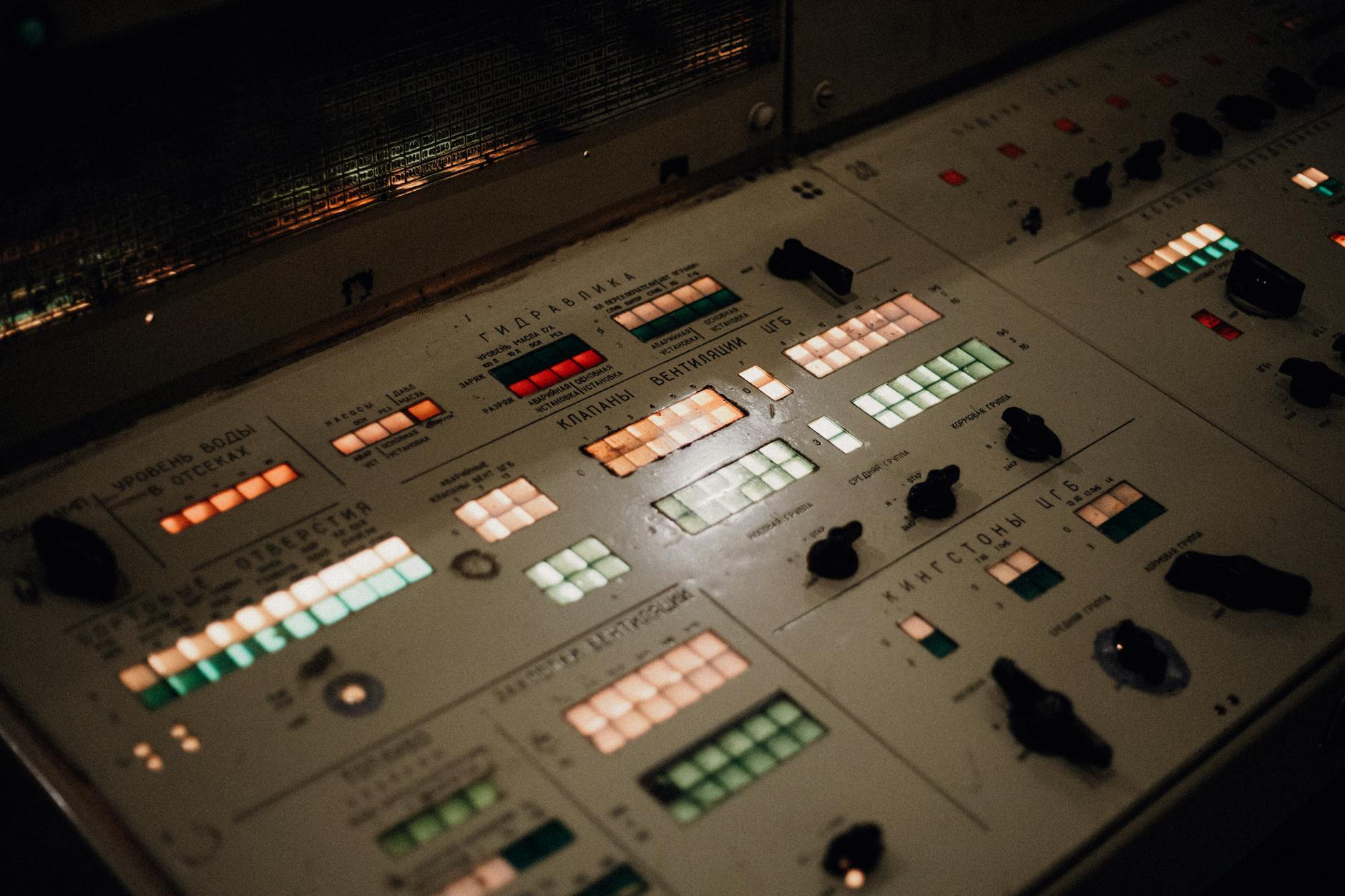 Pipeline control room with operators monitoring digital displays and control systems