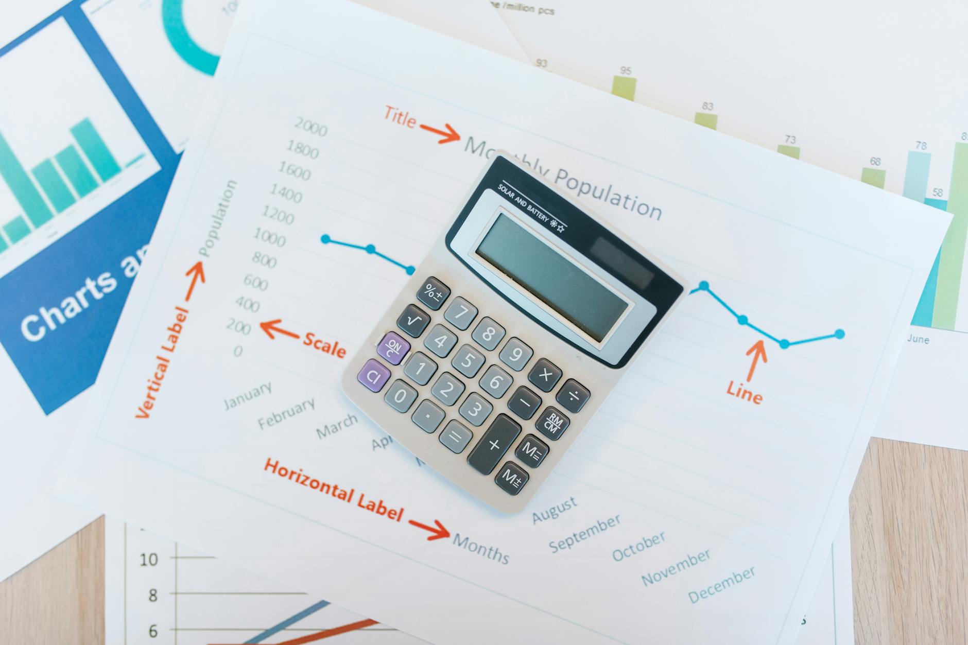 Financial analyst reviewing bond market charts and fixed income data