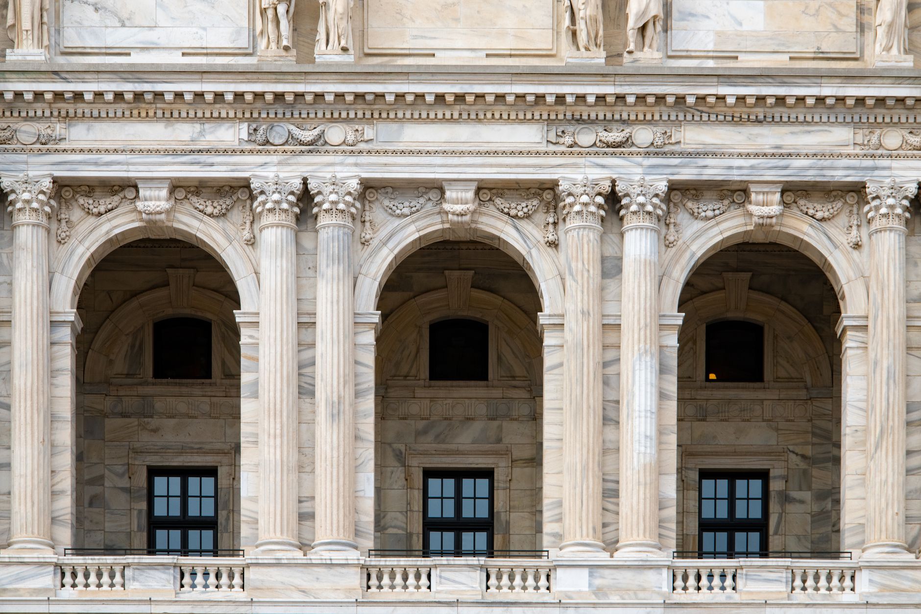 Exterior of a federal government building in Washington D.C.